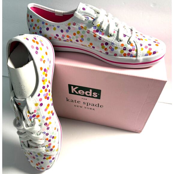 Kate Spade x Keds Confetti Shoes New in Box - Picture 1 of 8